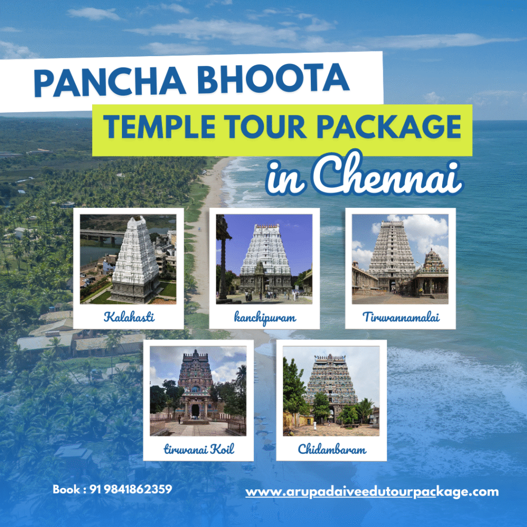 Pancha Bhoota Temples Tour from Chennai